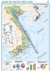 Bản đồ Kinh tế chung Việt Nam